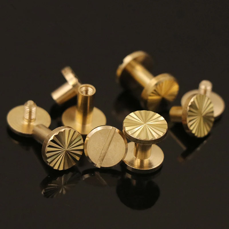 Body Jewelry Chicago - 10sets Solide Messing Bindung Chicago Schrauben