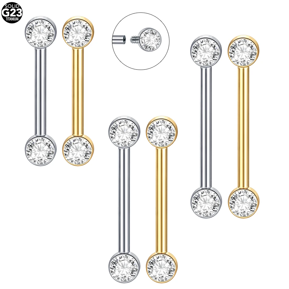 Body Jewelry Implant Grade - 1/5 stücke Implantat qualität Titan Innengewinde