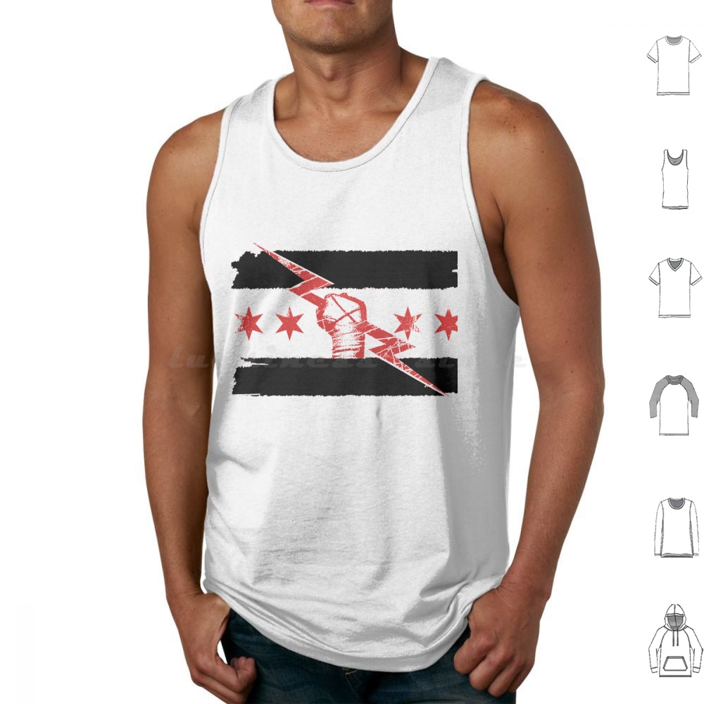 Body Jewelry Chicago - Cm Punk Tank Tops Print Baumwolle