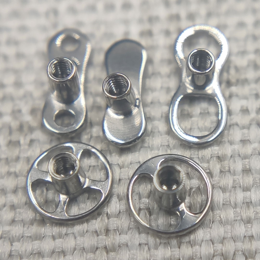 Body Jewelry Implant Grade - 14G Implantatqualität Titan ASTM F136 Micro