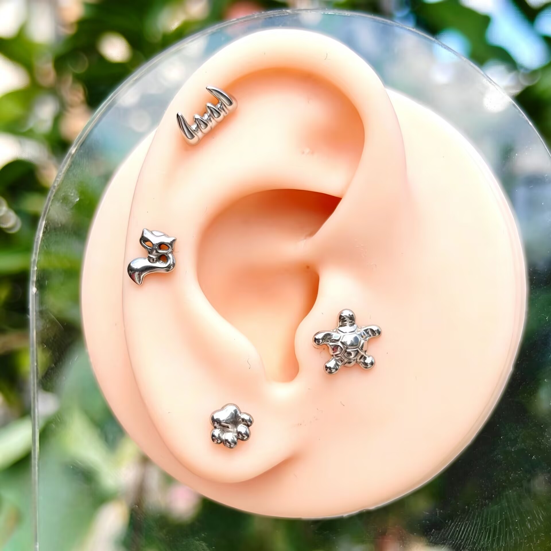 Body Jewelry Implant Grade - ASTM F136 Implantatgeeigneter Titan Interner Labret