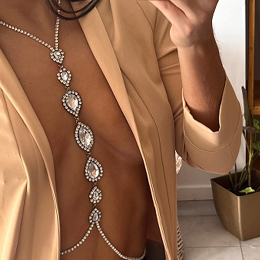 Mode Sexy Wasser Tropfen Halsk – Body Jewelry Retainers Bewertung und Preis