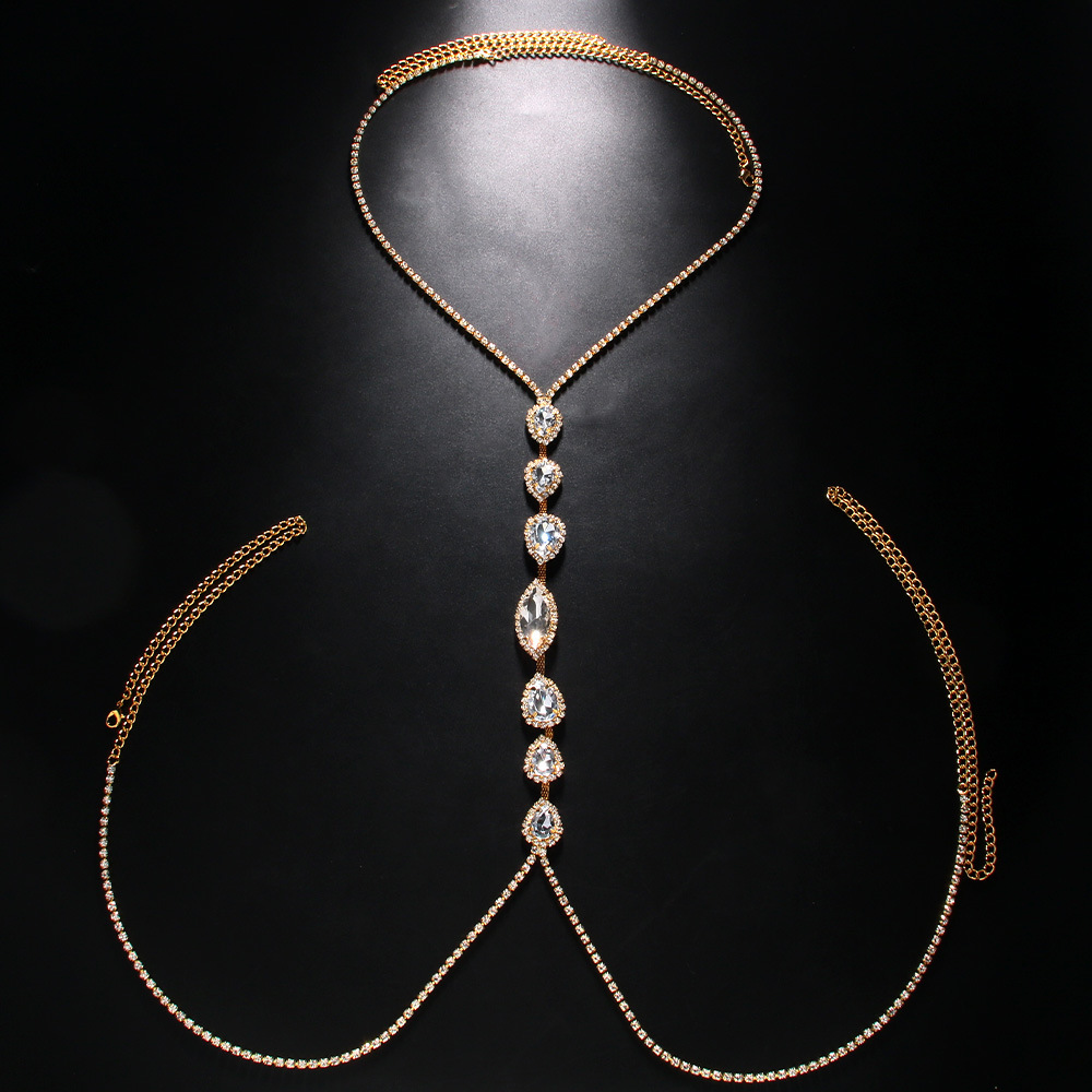 Mode Sexy Wasser Tropfen Halsk – Body Jewelry Retainers Bewertung und Preis