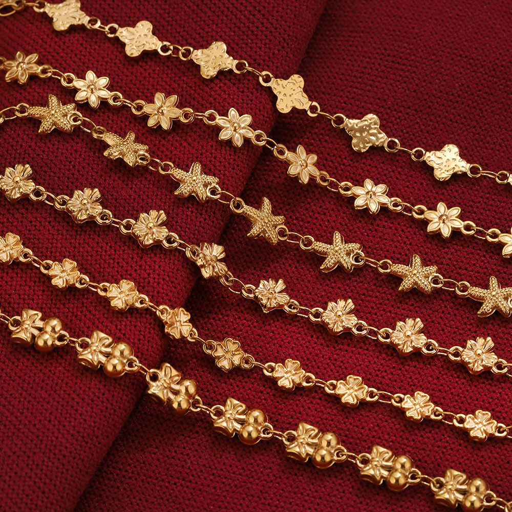1 Meter Edelstahl Blumen-Stern – Body Jewelry Chain Bewertung und Preis