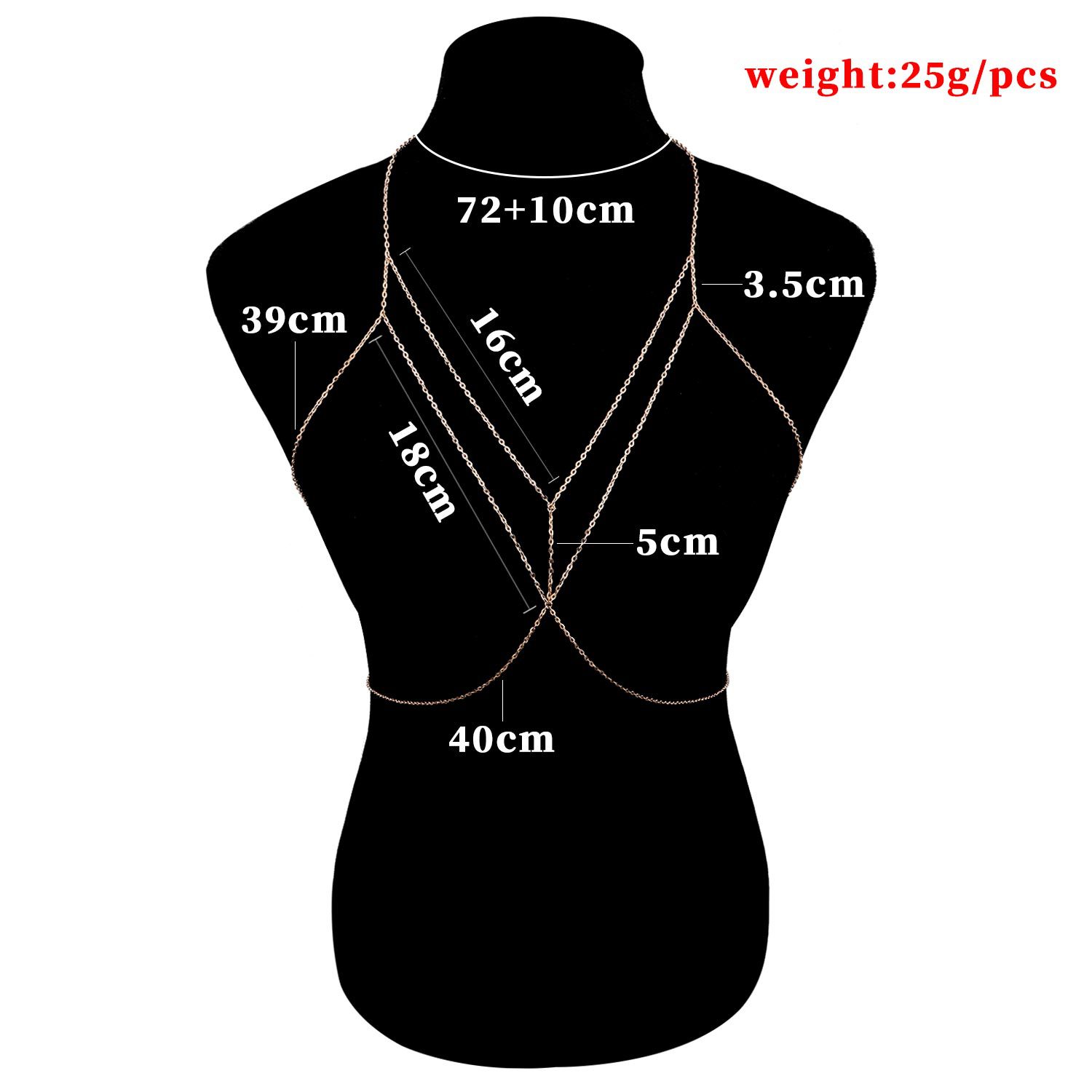 Sex versetzte Körperkette für  – Body Jewelry Retainers Bewertung und Preis