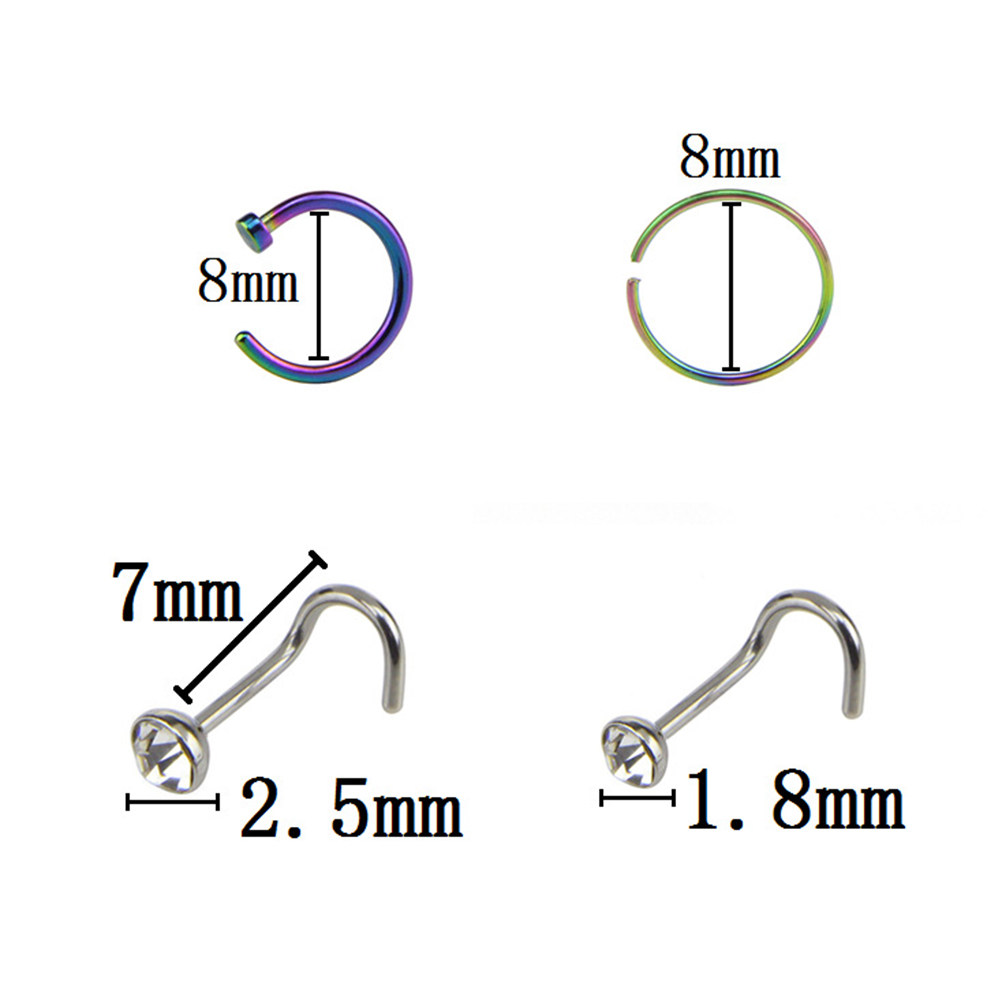 22-teiliges Set aus Nasenringe – Body Jewelry Ideas Bewertung und Preis