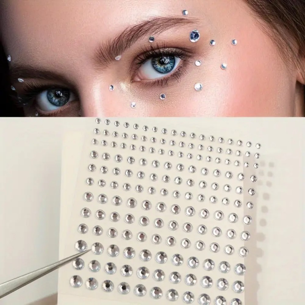 165 Stück selbstklebende Stras – Body Jewelry Piercing Bewertung und Preis