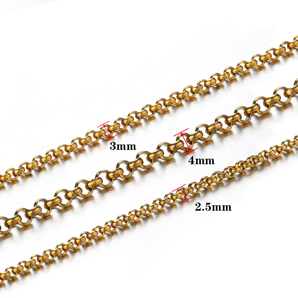 1 Meter 2-4mm Edelstahl O-förm – Body Jewelry Chain Bewertung und Preis