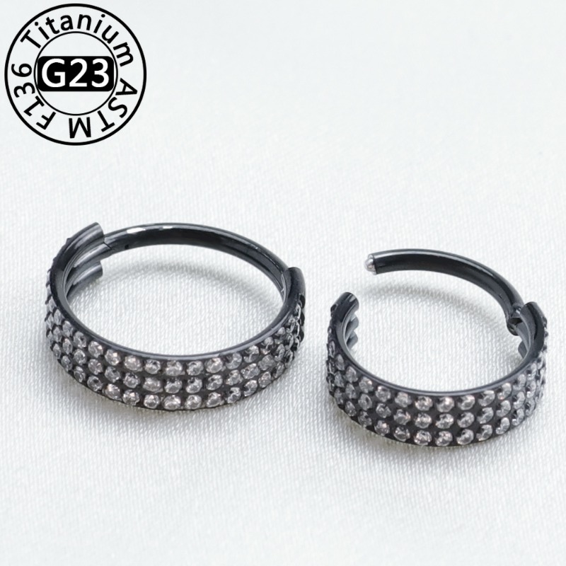 2/5 Stück G23 Titan Nasenring  – Body Jewelry Implant Grade Bewertung und Preis