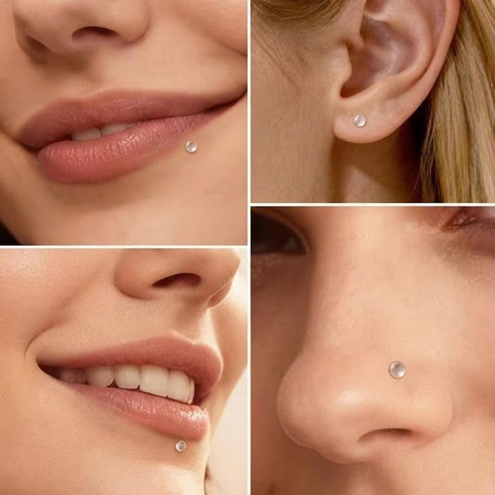 20 Stück / Box Acryl Runde Kug – Body Jewelry Materials Bewertung und Preis