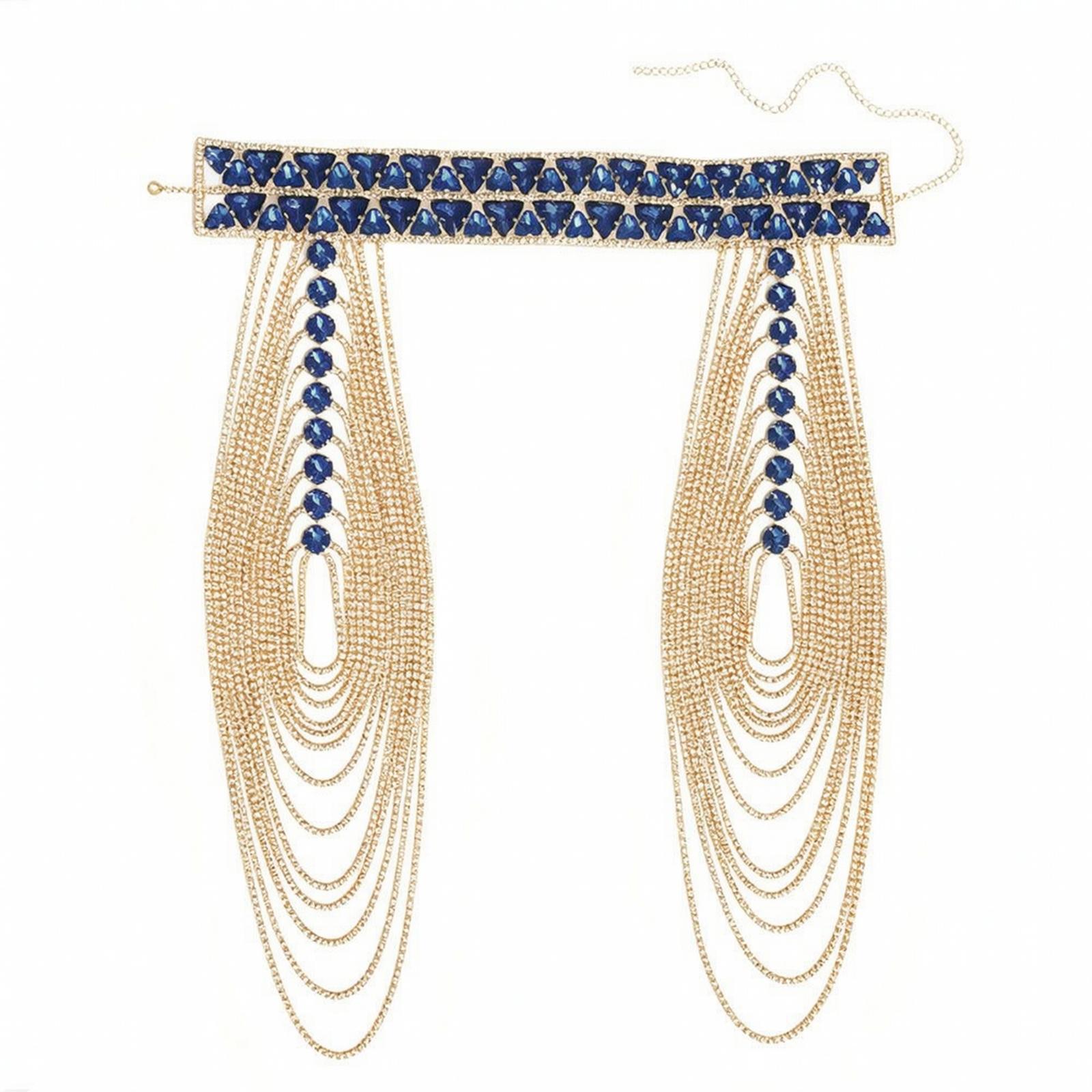 Elegante Damen-Schulterkette m – Body Jewelry Materials Bewertung und Preis