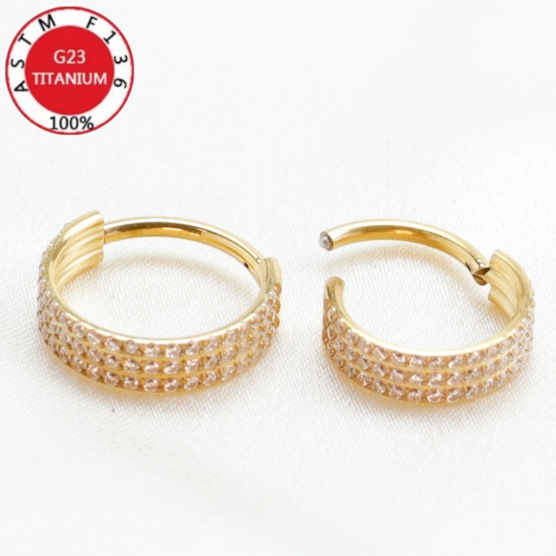 2/5 Stück G23 Titan Nasenring  – Body Jewelry Implant Grade Bewertung und Preis