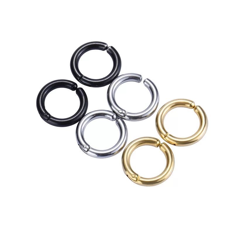 2/6 Stück gefälschte Huggie-Cr – Body Jewelry Hoops Bewertung und Preis