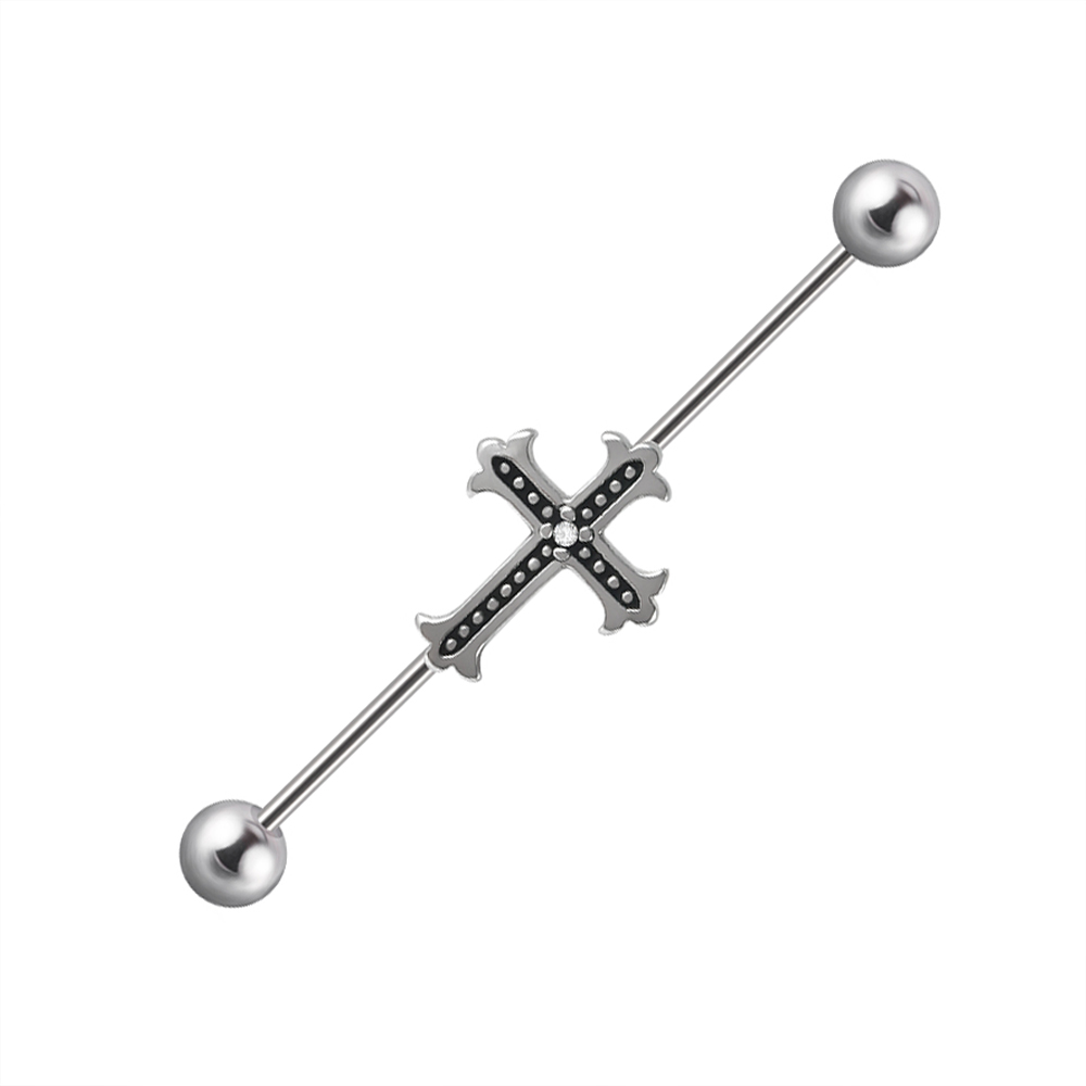 1PC Edelstahl Mann Industrie B – Industrial Barbell Long Bewertung und Preis