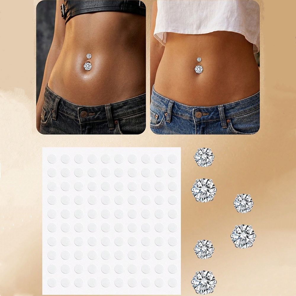 Künstlicher Bauchnabelpiercing – Body Jewelry Hoops Bewertung und Preis