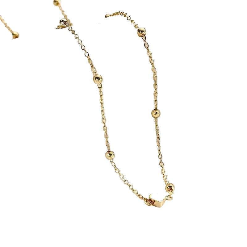 Einfache Herzförmige Perlen-Ba – Body Jewelry Chain Bewertung und Preis