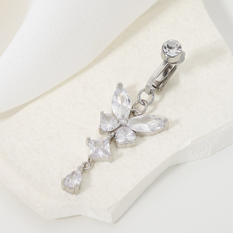 Clip On Bauchnabelring Schmett – Body Jewelry Hoops Bewertung und Preis