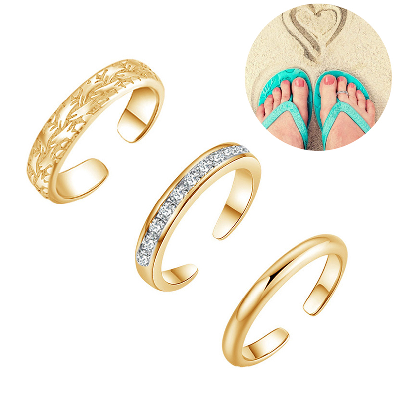 Trio Set Damen-Zehenringe, 18  – Body Jewelry Hoops Bewertung und Preis
