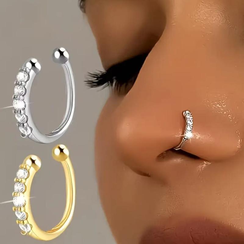 Nasenring ohne Piercing mit fu – Body Jewelry Piercing Bewertung und Preis