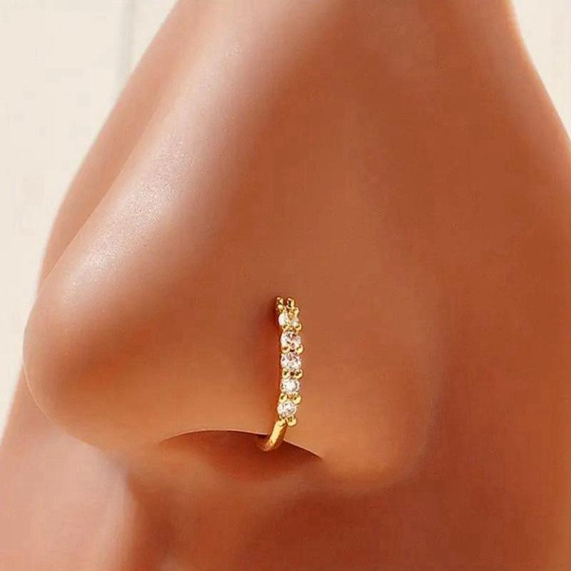 Nasenring ohne Piercing mit fu – Body Jewelry Piercing Bewertung und Preis