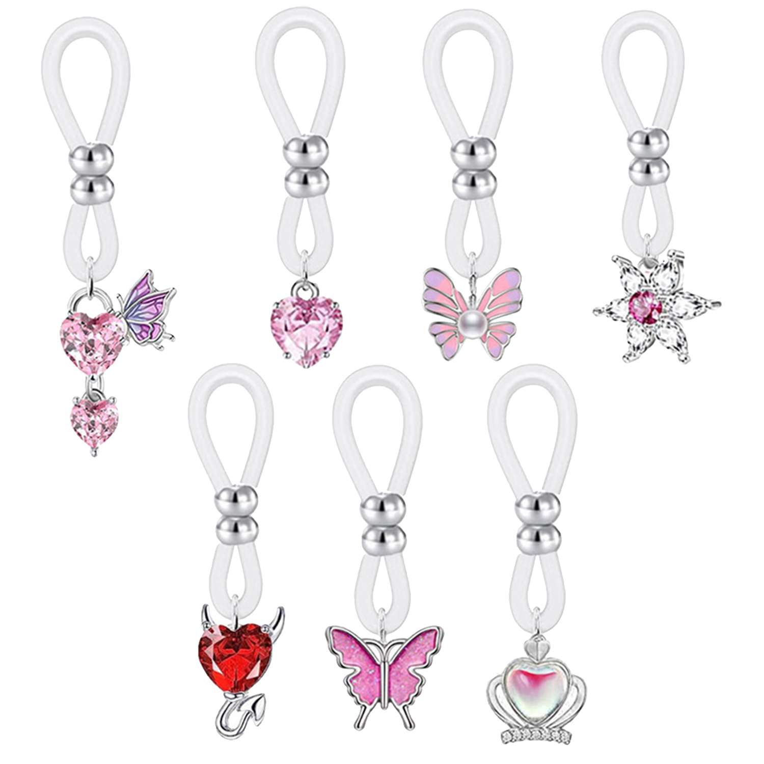 Legierung Silikon Schmetterlin – Body Jewelry Hoops Bewertung und Preis
