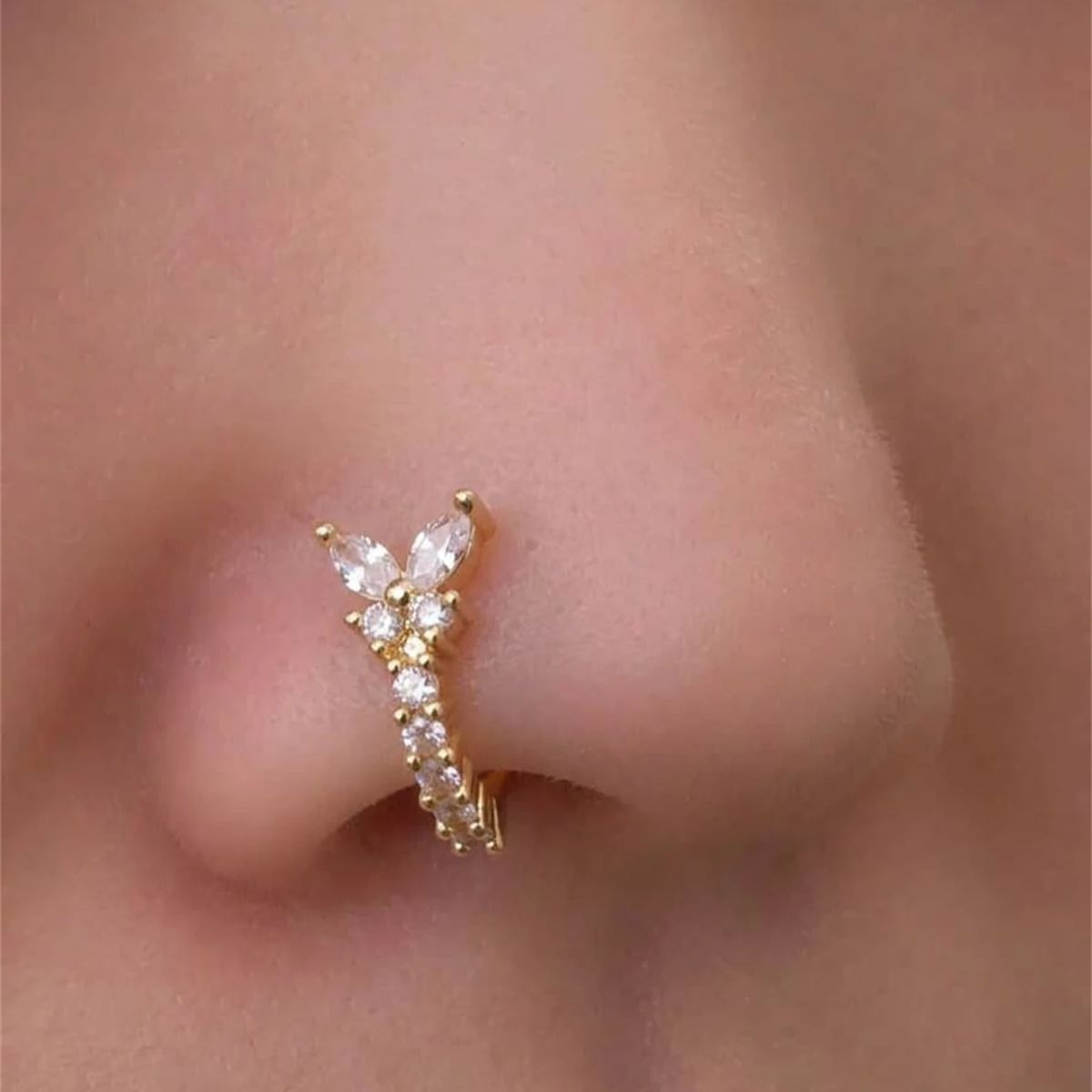 1 Stück Y-förmiger Nasenclip o – Body Jewelry Hoops Bewertung und Preis