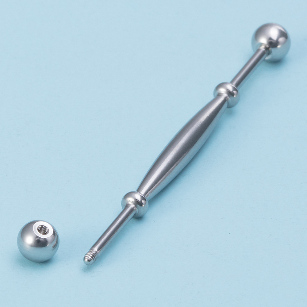 16G 38mm Edelstahl Industrie O – Industrial Barbell Long Bewertung und Preis