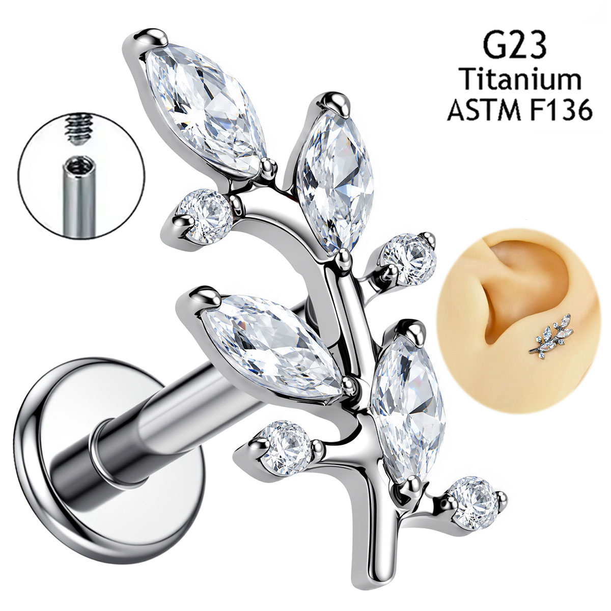Neue Implantatqualität ASTM F1 – Body Jewelry Implant Grade Bewertung und Preis