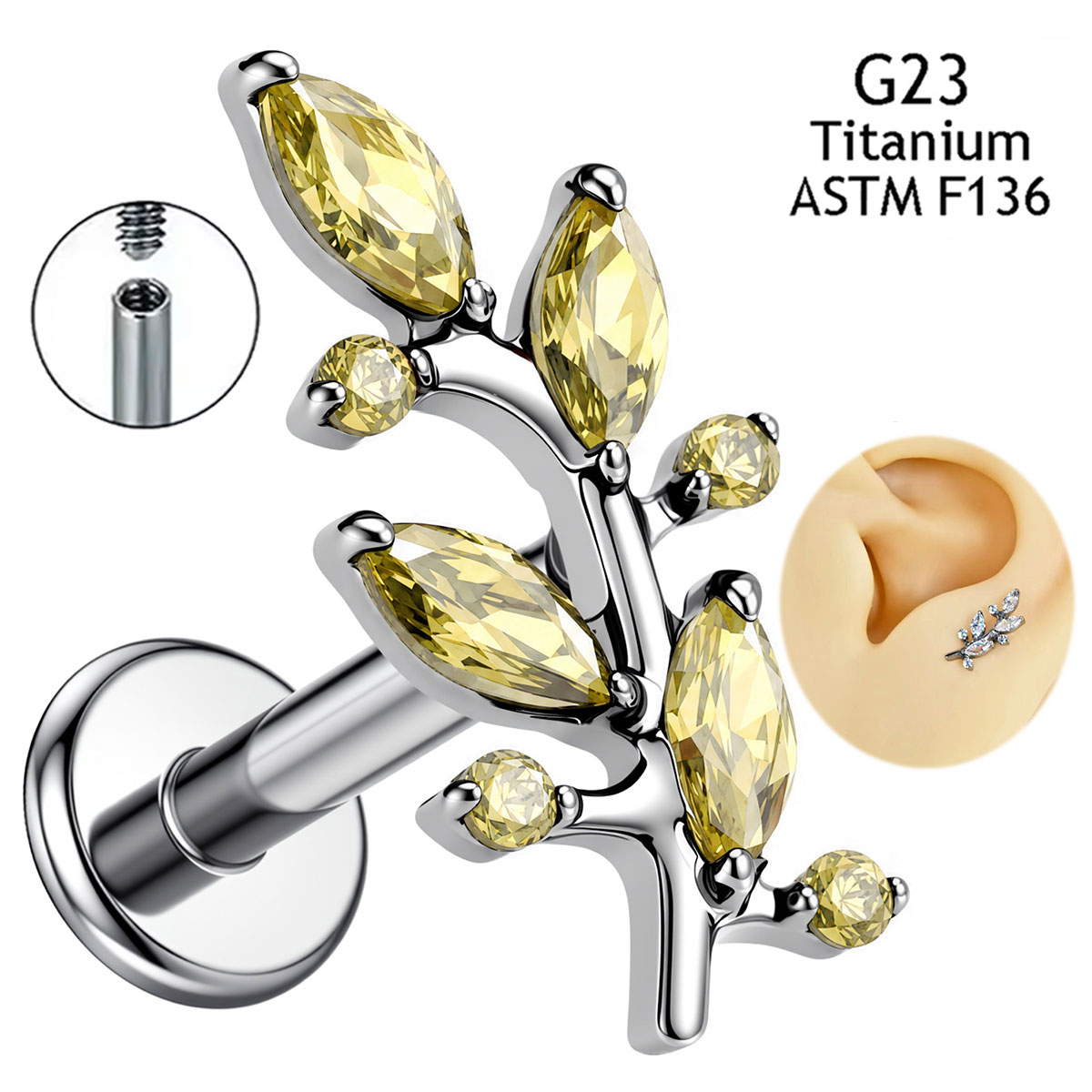 Neue Implantatqualität ASTM F1 – Body Jewelry Implant Grade Bewertung und Preis