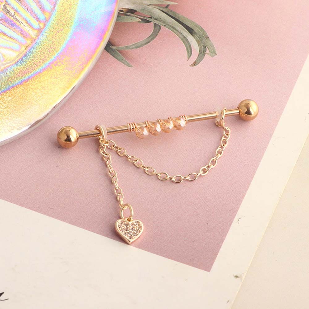 Barbell-Ohrringe Geschenk für  – Industrial Barbell Long Bewertung und Preis