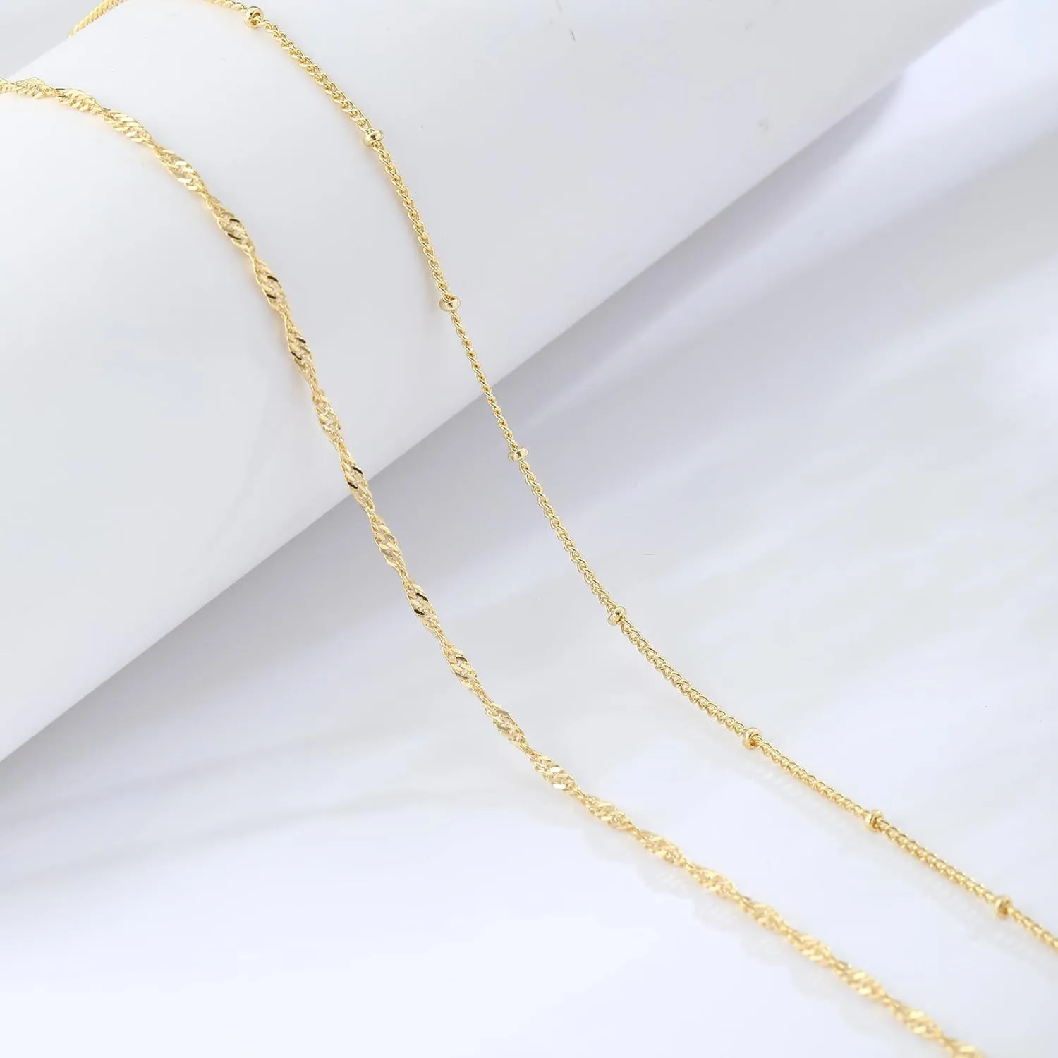 14 Karat vergoldete 26-33 Zoll – Body Jewelry Chain Bewertung und Preis