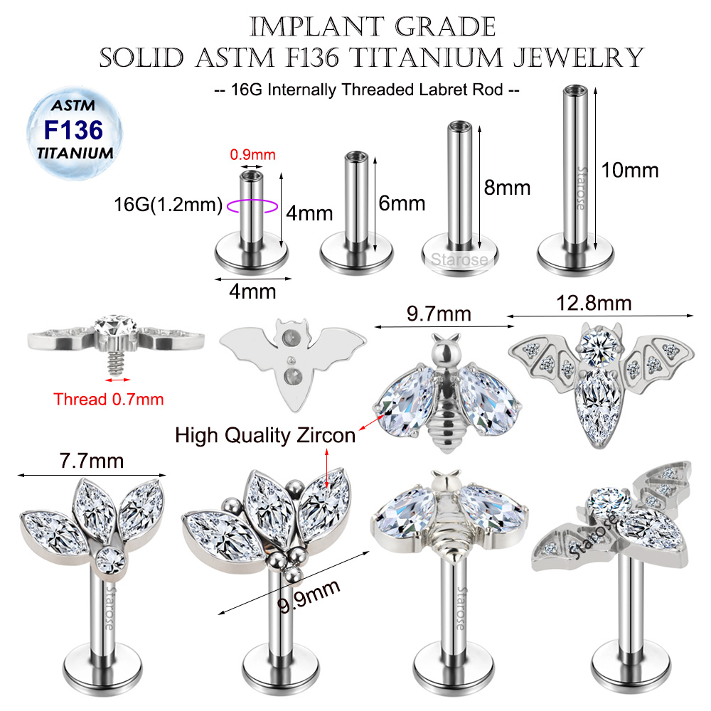 Implantatqualität ASTM F-136 T – Body Jewelry Implant Grade Bewertung und Preis