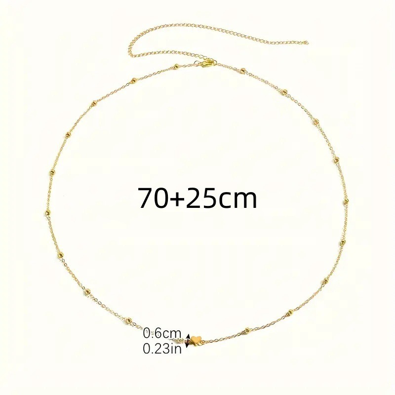 Zarte Goldene Herz-Taillenkett – Body Jewelry Chain Bewertung und Preis