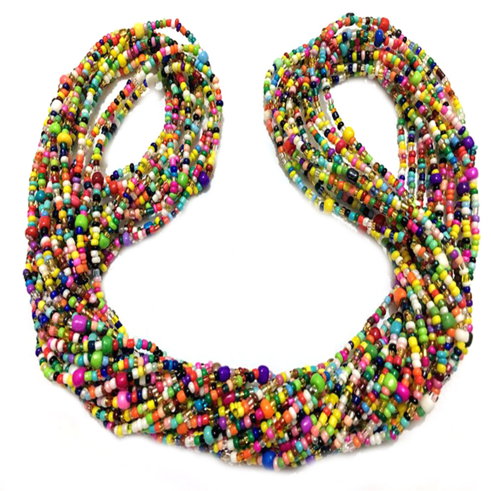 Frauen geschichteten Perlen Ba – Body Jewelry Chain Bewertung und Preis
